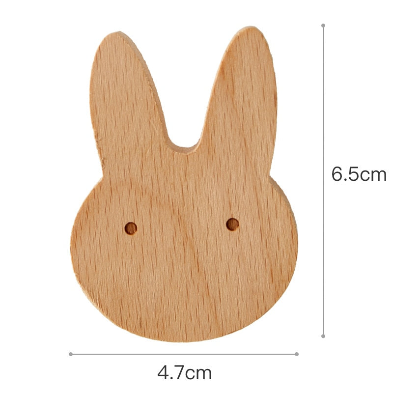 Kleiderhaken aus Holz