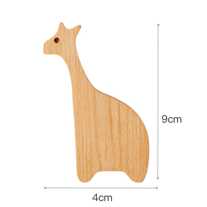 Kleiderhaken aus Holz