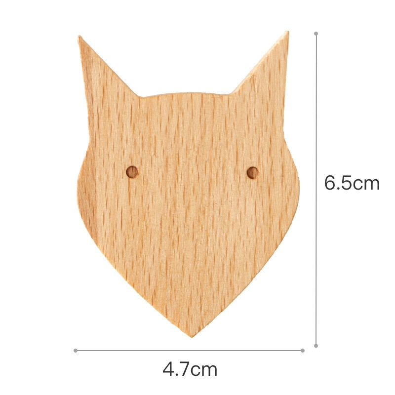 Kleiderhaken aus Holz