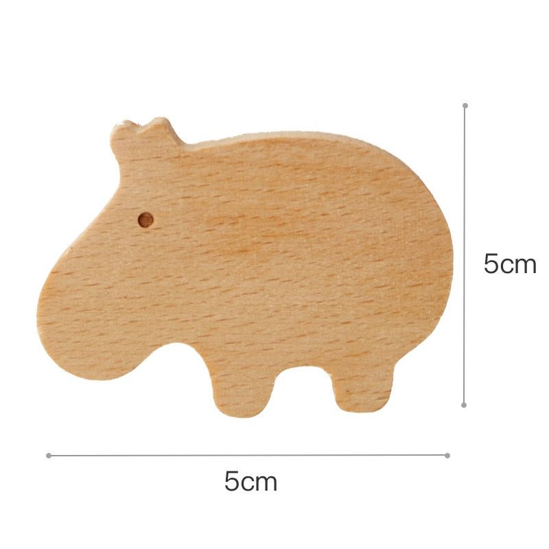 Kleiderhaken aus Holz