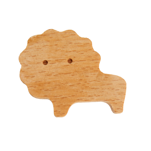 Kleiderhaken aus Holz