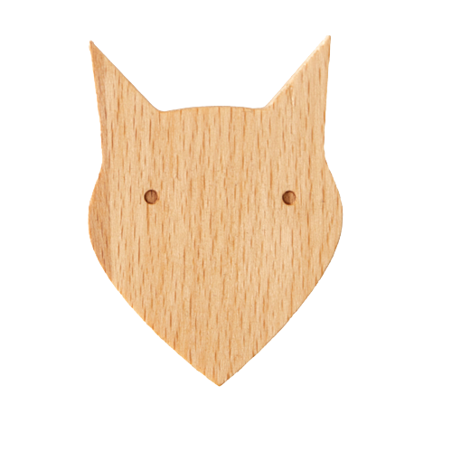 Kleiderhaken aus Holz