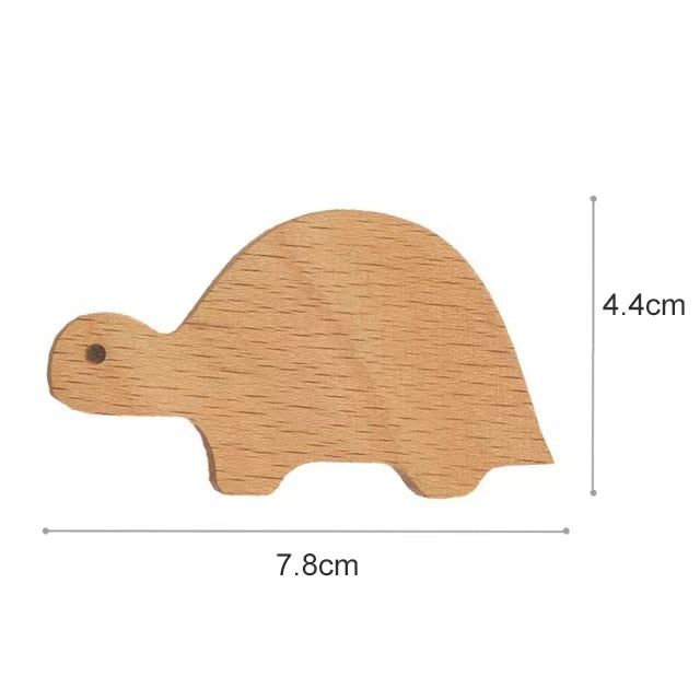 Kleiderhaken aus Holz