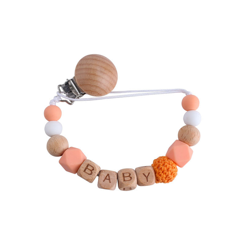 Personalisierte Schnullerkette