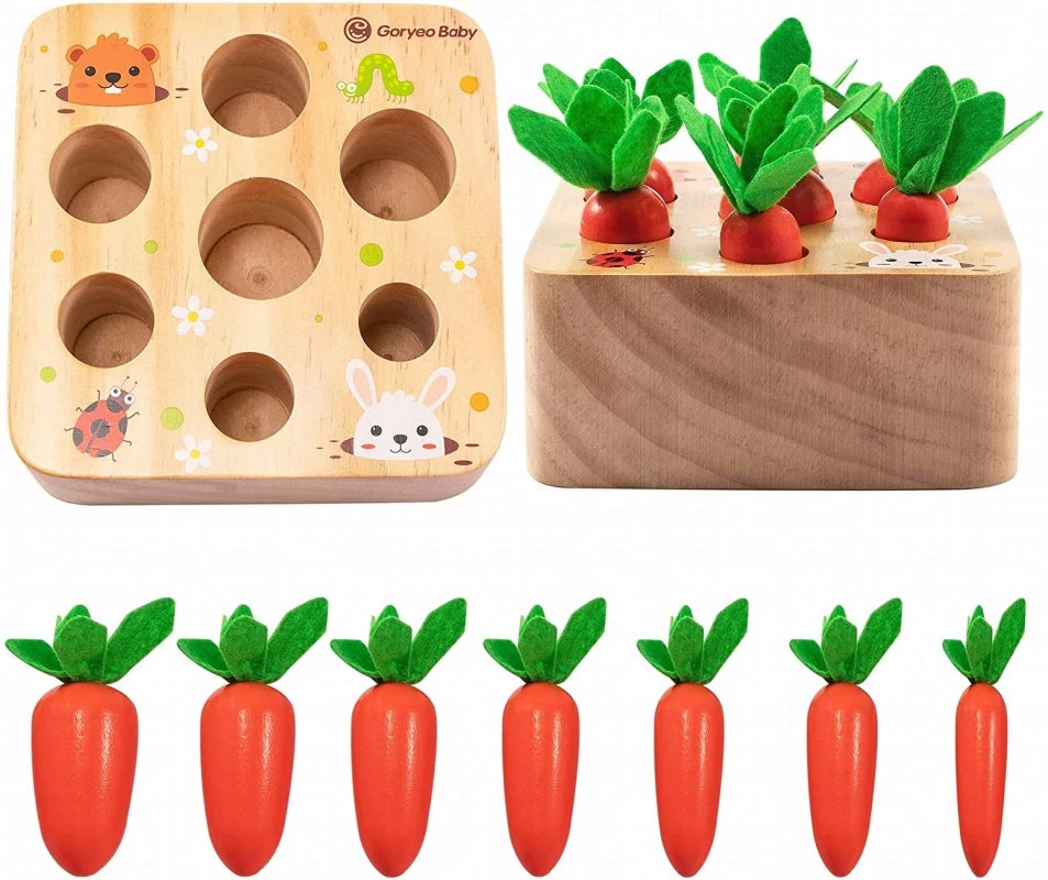 Montessori Karotten-Steckspiel