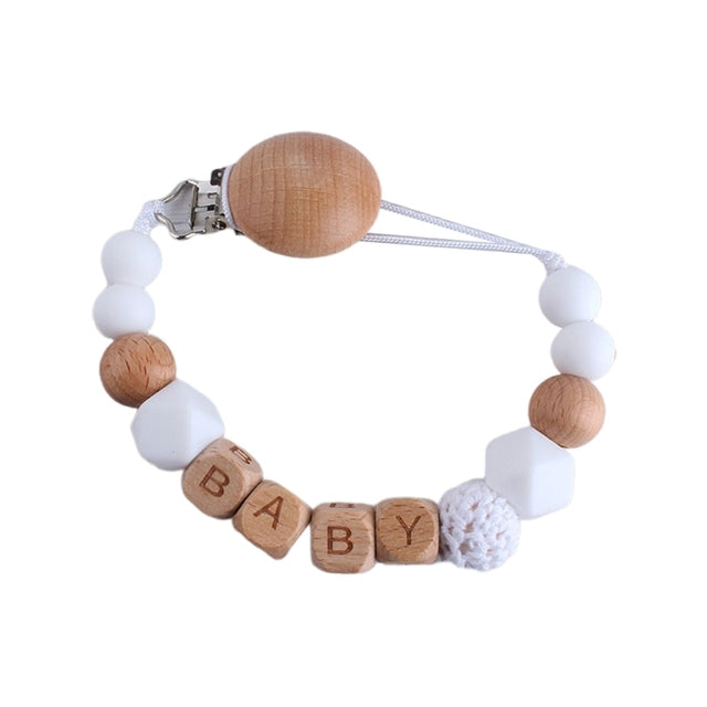 Personalisierte Schnullerkette
