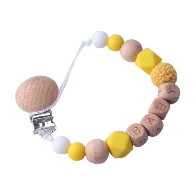 Personalisierte Schnullerkette