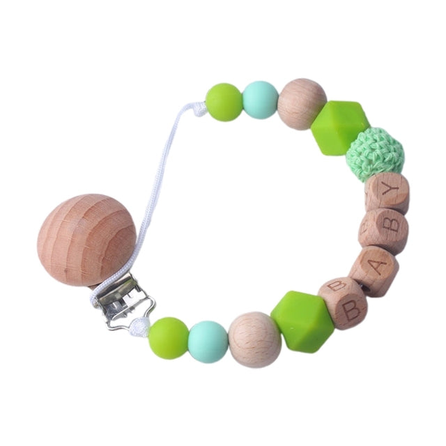 Personalisierte Schnullerkette