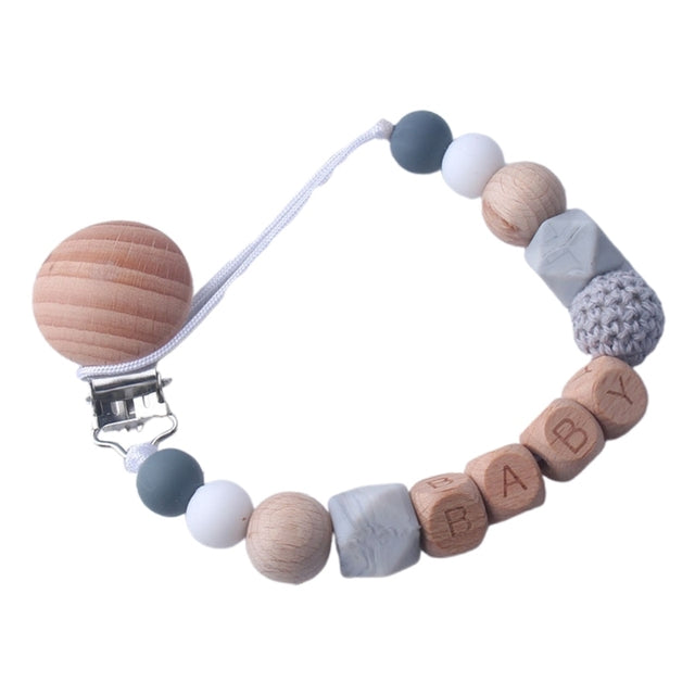 Personalisierte Schnullerkette