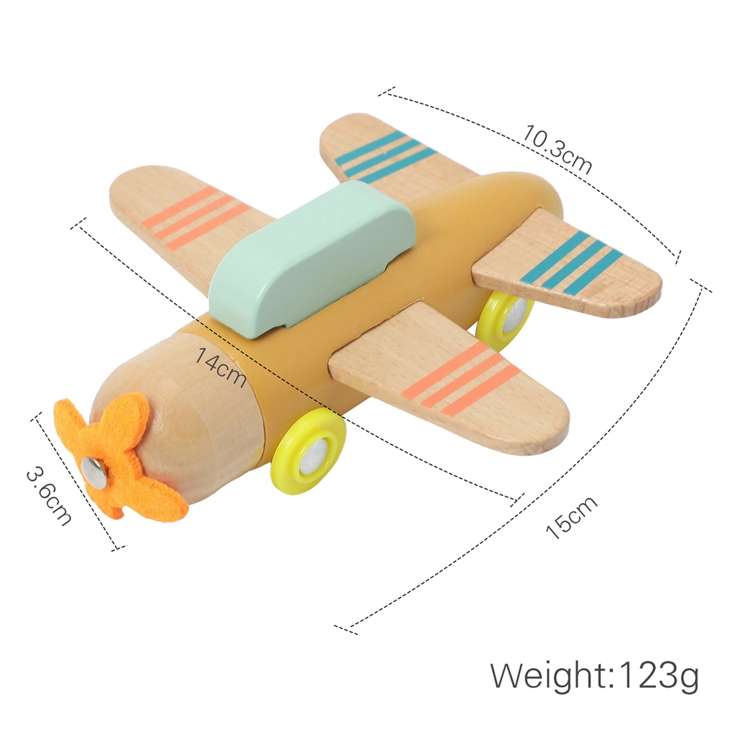 Segelflugzeug aus Holz