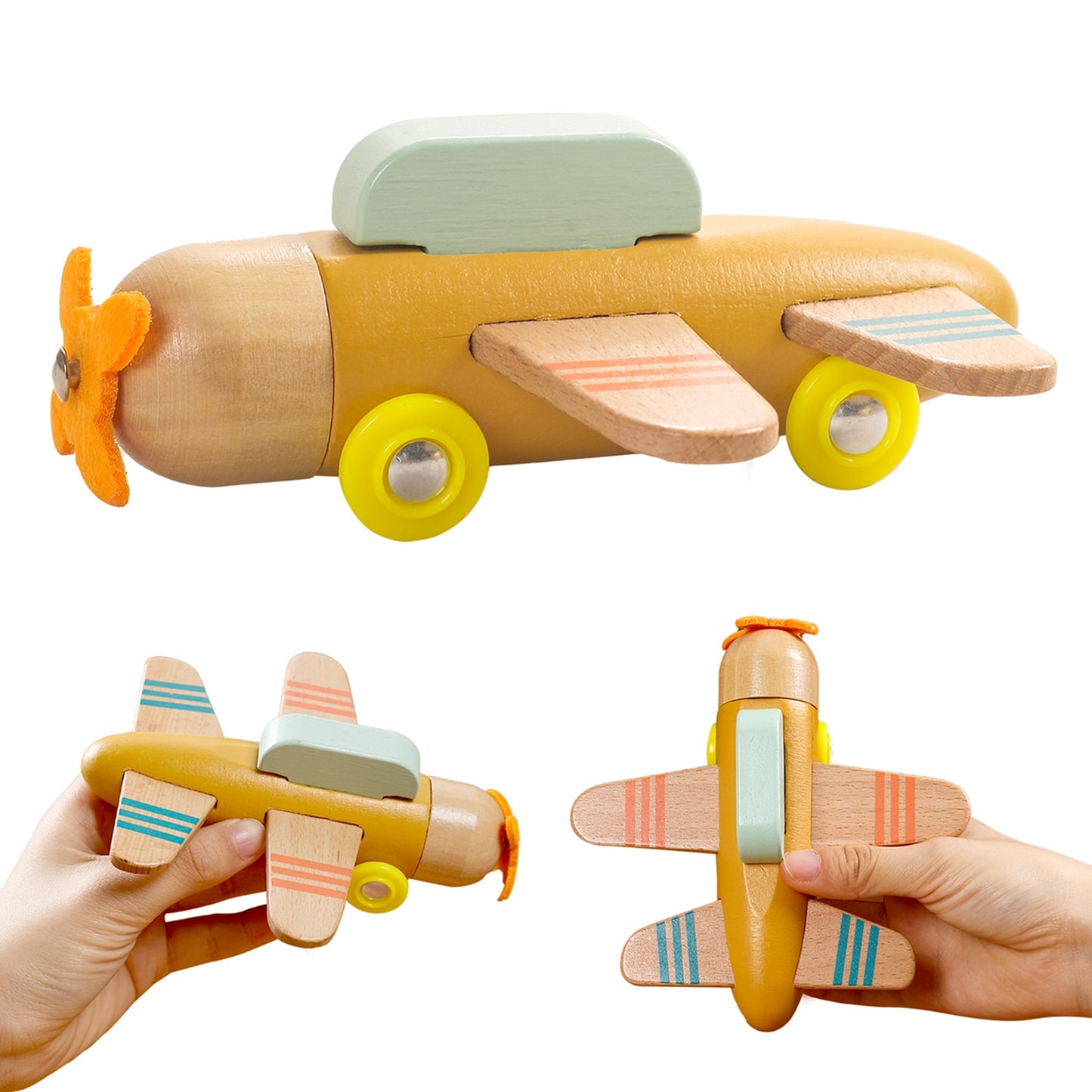 Segelflugzeug aus Holz