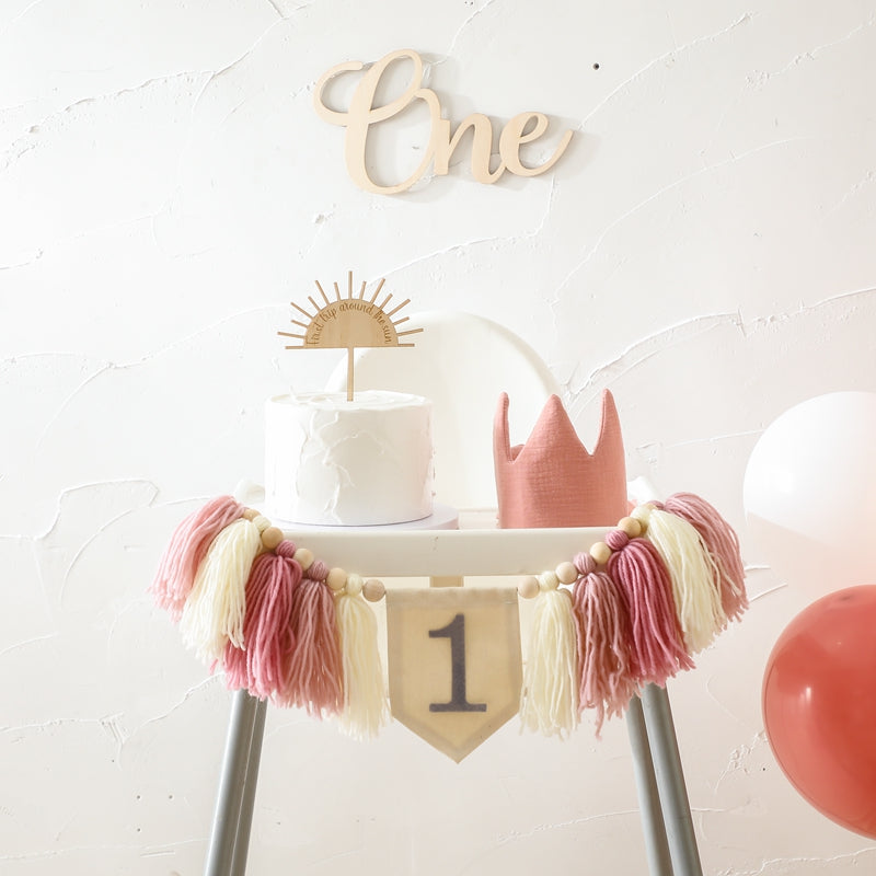 Deko-Set für ersten Geburtstag