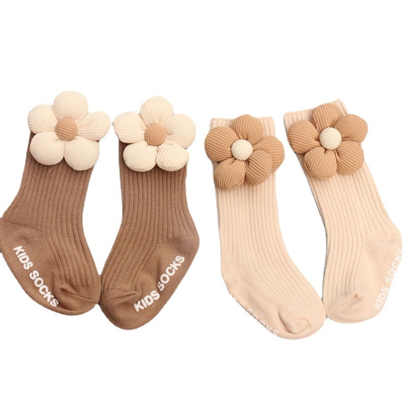 Blümchen-Set aus Baumwolle