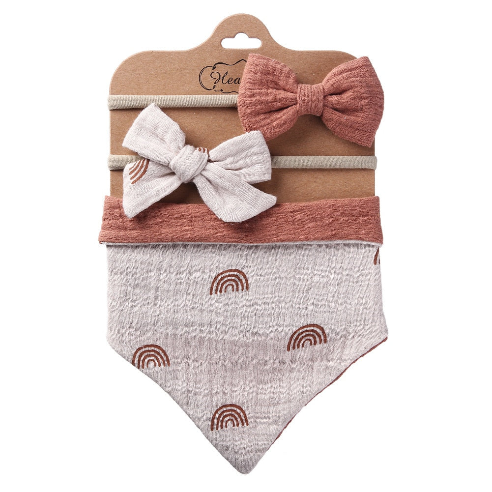 Accessoire-Set aus Musselin
