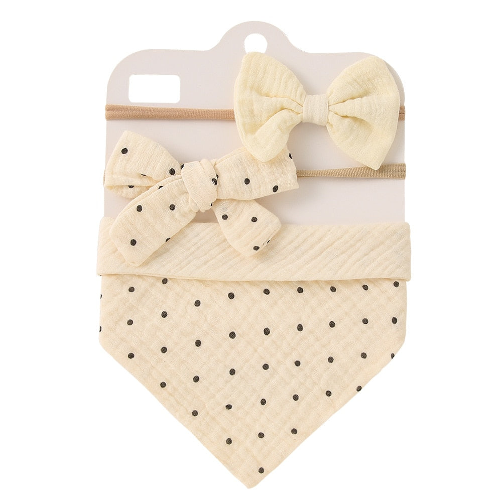 Accessoire-Set aus Musselin