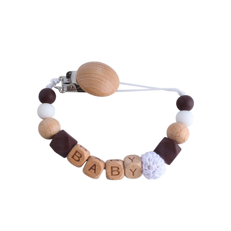 Personalisierte Schnullerkette