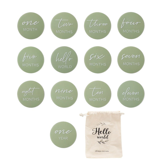 Meilensteine aus Acryl