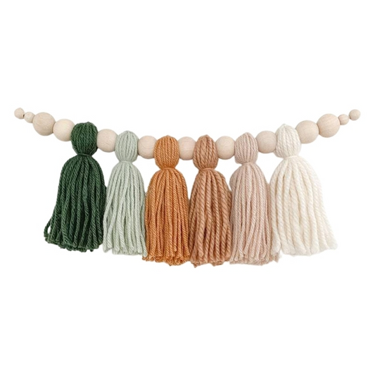 Ghirlanda boho fatta a mano