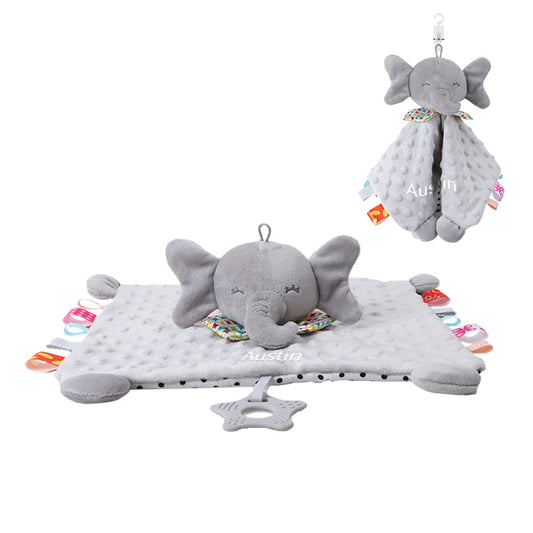 Personalisiertes besticktes Schmusetuch