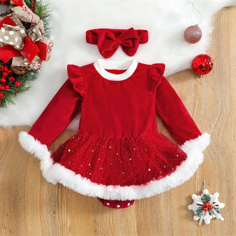 2-teiliges Christmas-Kleid