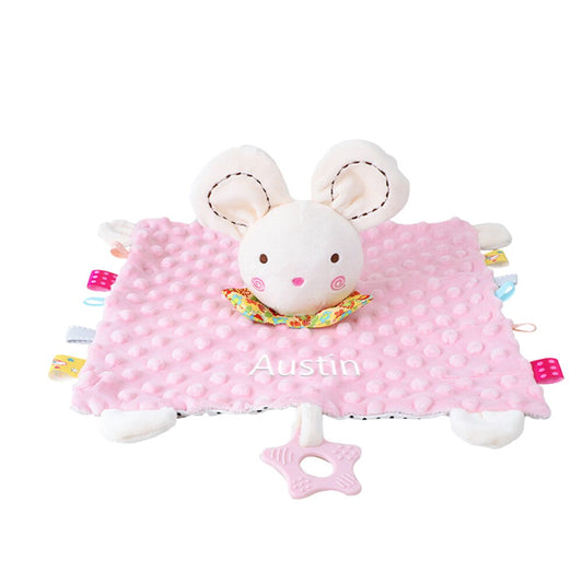 Personalisiertes besticktes Schmusetuch