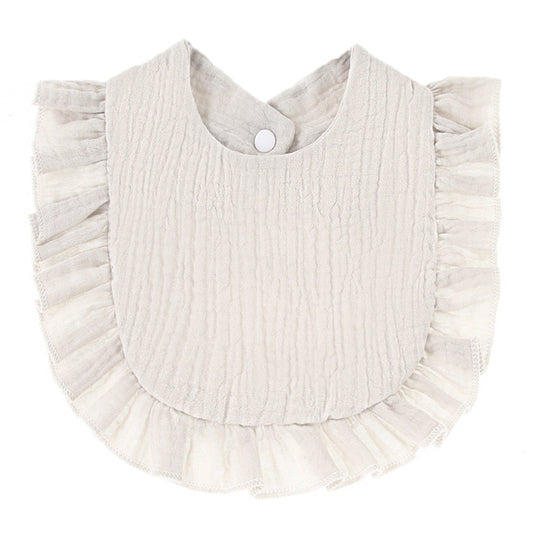 Musselin-Lätzchen mit Rüschen